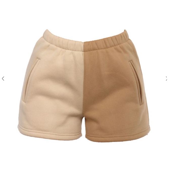 April Two-Tone Sweat Shorts (Final Sale)